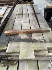 Ca. 35x Purple Heart hardhouten planken fijnbezaagd, 26x205mm, lengte